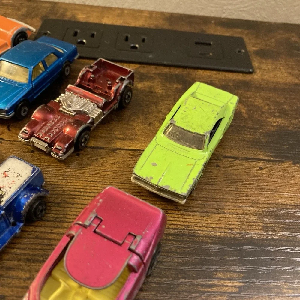 Hot‎ Wheel Matchbox Etc Vtg Car Lot of 12 70s 80s 90s Lesney Rolamatics Zylmex